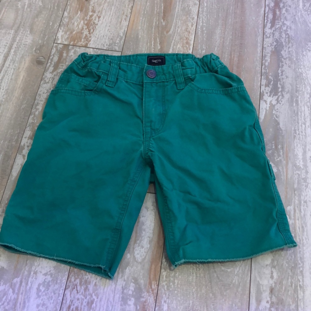 GAP teal shorts size 7